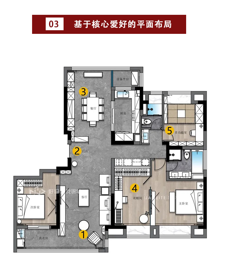 【绿城诚园】158㎡户型支招，土味精装房逆袭户型解析-装修设计方案-南通锦华装饰