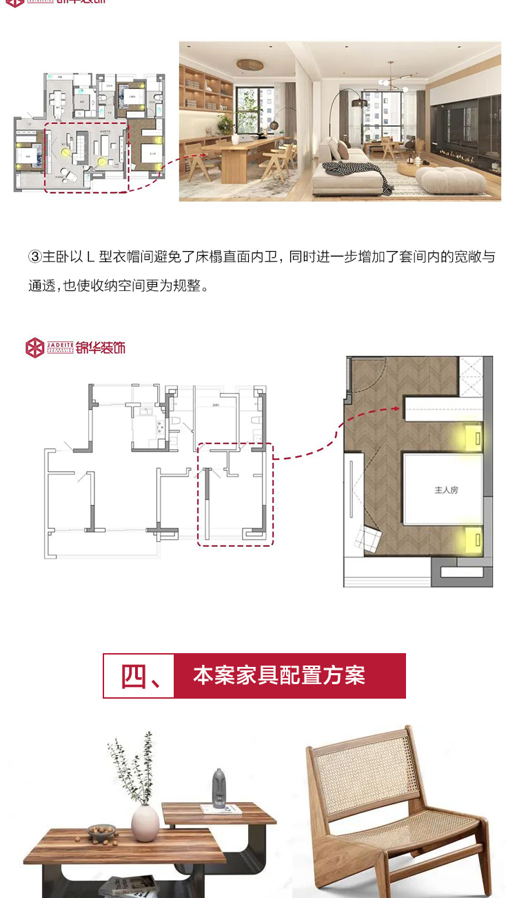 【绿城桂语江南】140㎡户型研发设计户型解析-装修设计方案-南通锦华装饰
