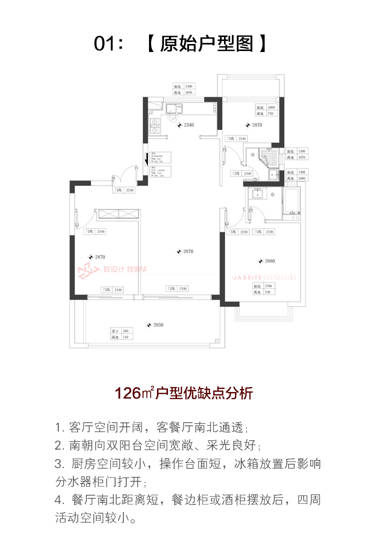 远创樽樾126㎡户型研发方案